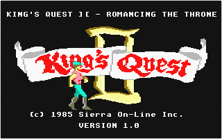 King's Quest 2 - Romancing The Throne — sstitle (WOR)