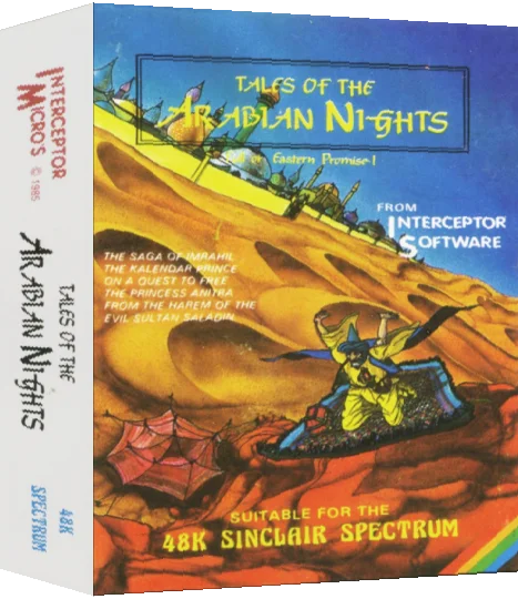 Tales Of The Arabian Nights — box-3D (EU)