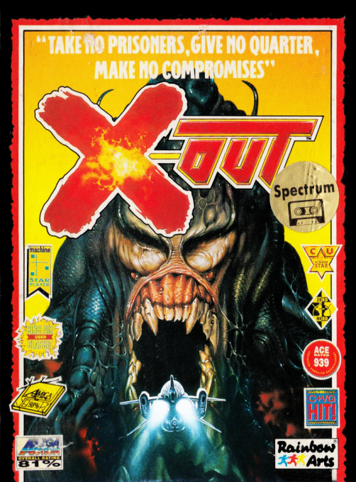 X-Out box art
