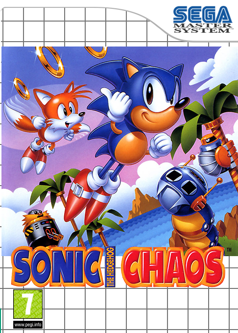 Sonic Chaos — box-2D (EU)