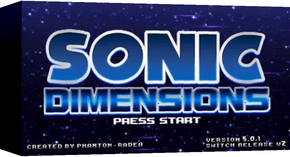 Sonic Dimensions — box-3D (WOR)