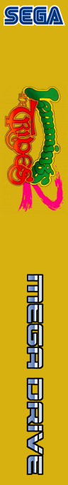 Lemmings 2 - The Tribes — box-2D-side (SS)