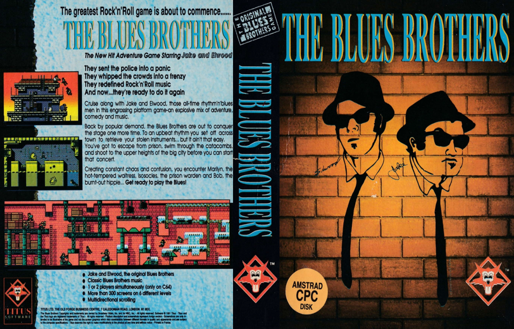Blues Brothers, The — box-texture (EU)