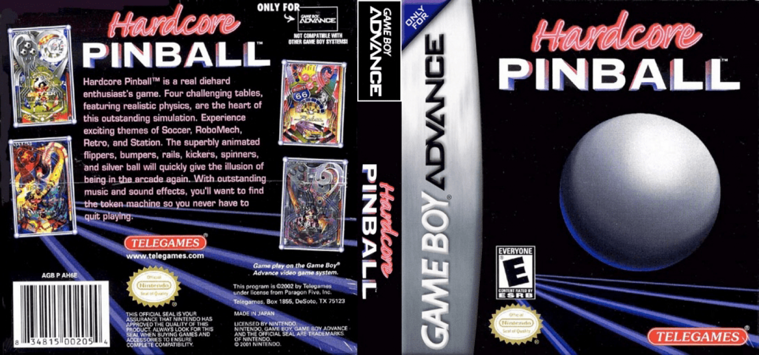 Hardcore Pinball — box-texture (US)