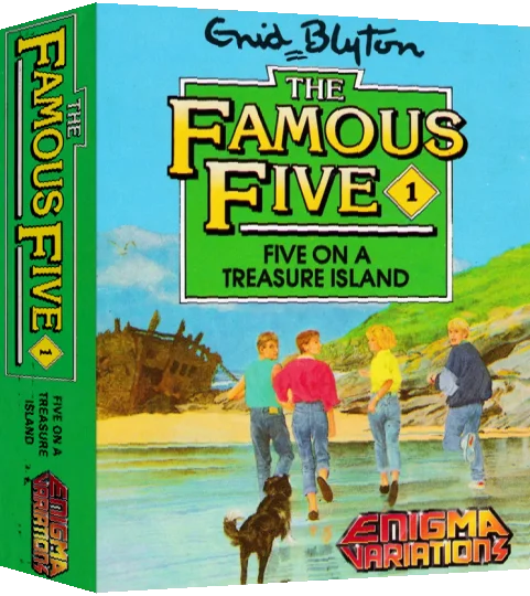 Famous Five, The - Five On A Treasure Island — box-3D (EU)