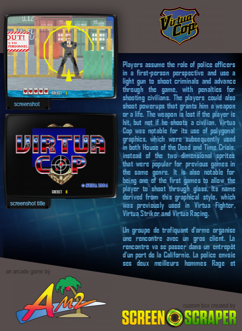 Virtua Cop — box-2D-back (SS)