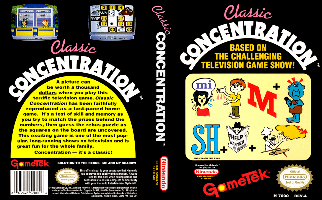 Classic Concentration — box-texture (US)