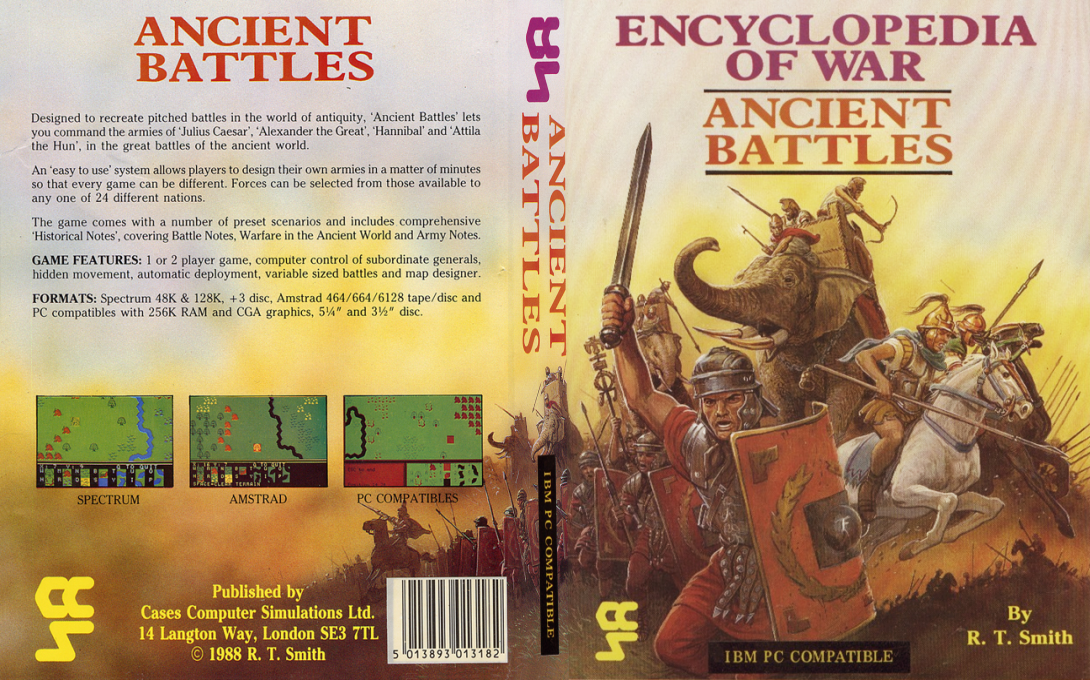 Encyclopedia Of War - Ancient Battles — box-texture (EU)