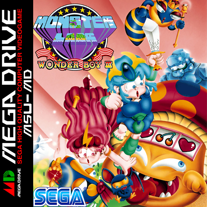 Wonder Boy III : Monster Lair box art