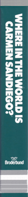 Where in the World is Carmen Sandiego — box-2D-side (US)