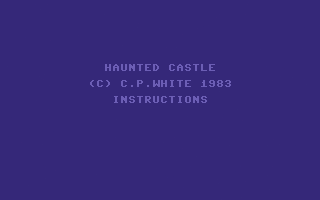Haunted Castle — sstitle (WOR)