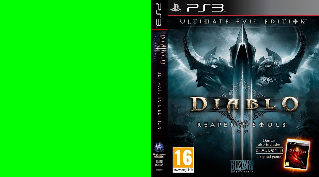 Diablo III - Reaper of Souls - Ultimate Evil Edition — box-texture (EU)