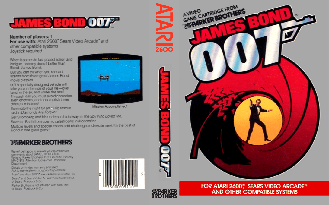 James Bond 007 — box-texture (US)