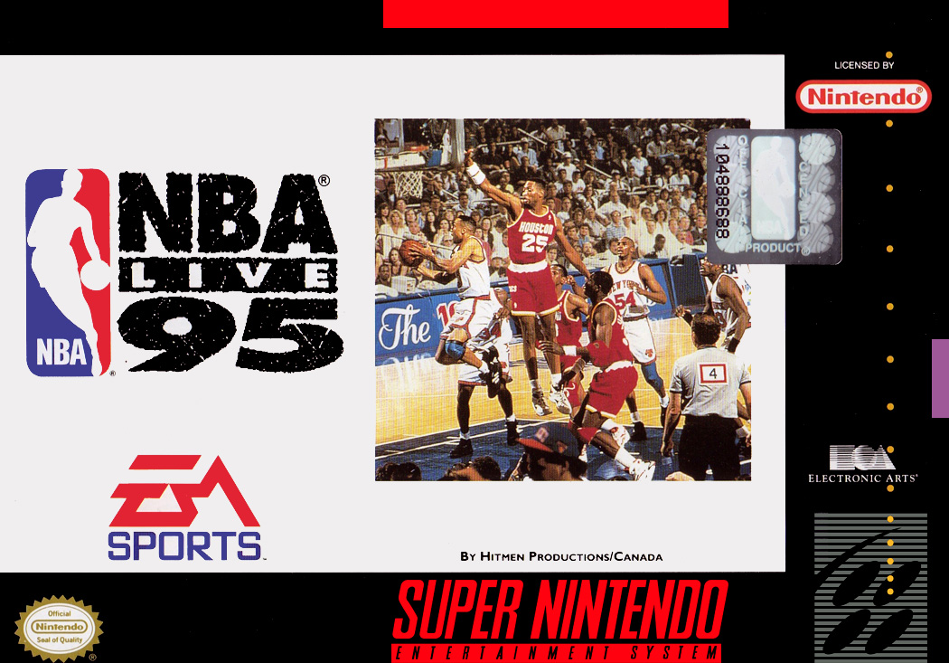 Nba Live 95 box art