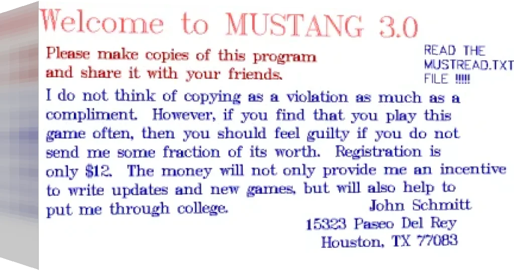 Mustang — box-3D (WOR)