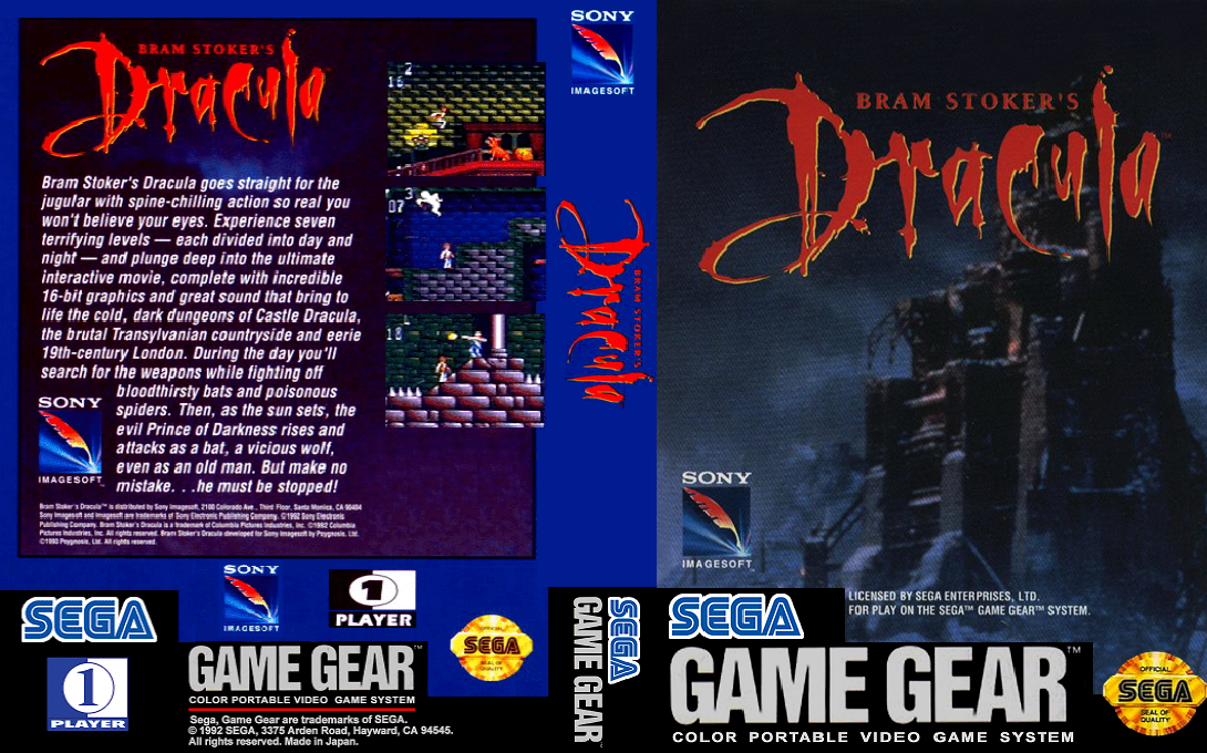 Bram Stoker's Dracula — box-texture (US)