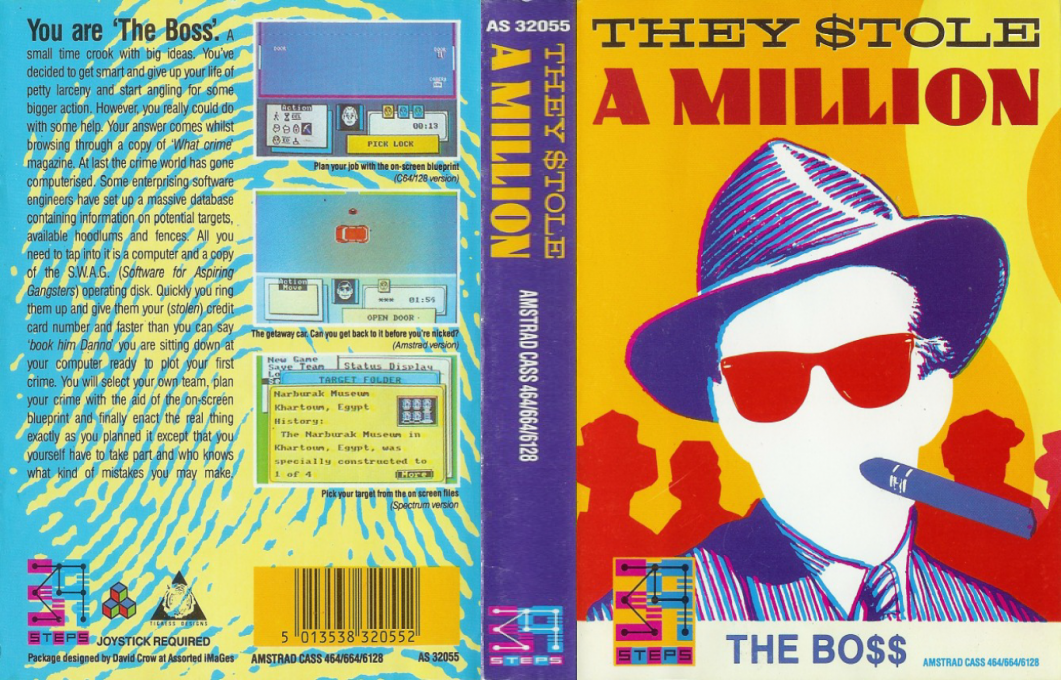 They Stole A Million — box-texture (EU)