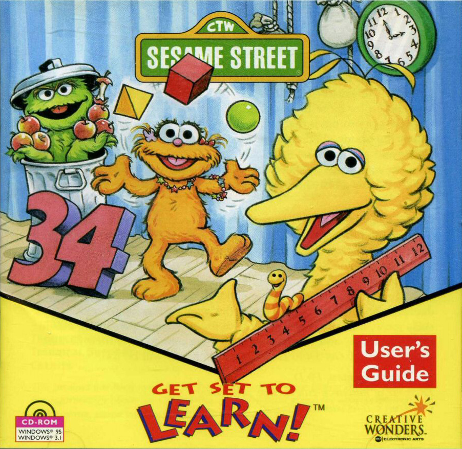 Sesame Street: Get Set to Learn — box-2D (CUS)
