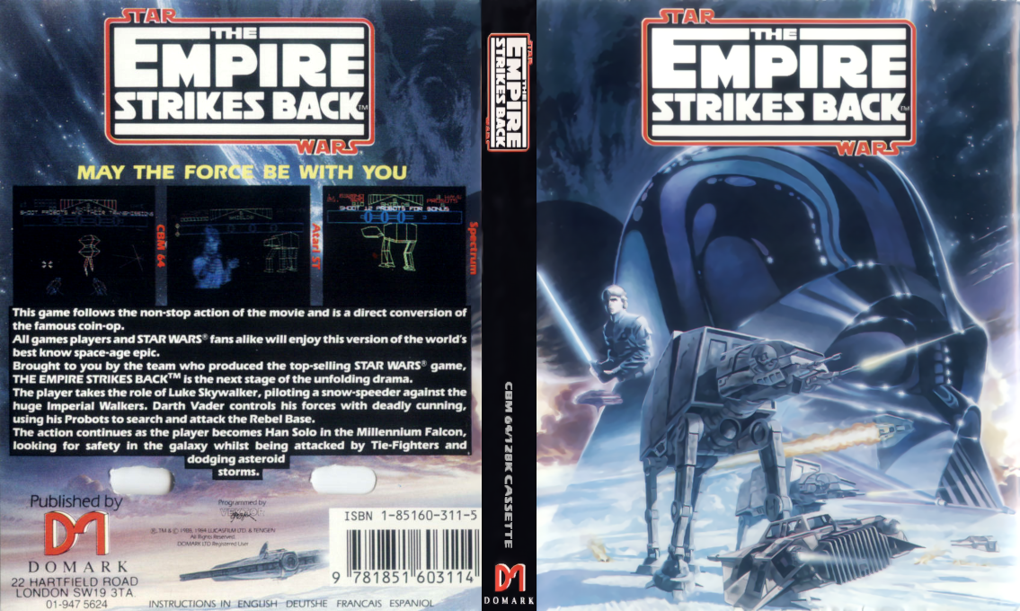 Star Wars - The Empire Strikes Back — box-texture (EU)