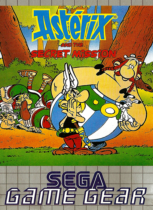 Astérix And The Secret Mission box art
