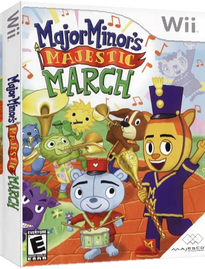 Major Minor's Majestic March — box-3D (US)