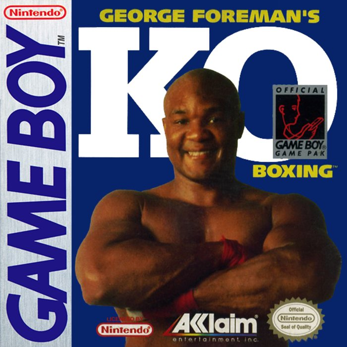 George Foreman's KO Boxing box art