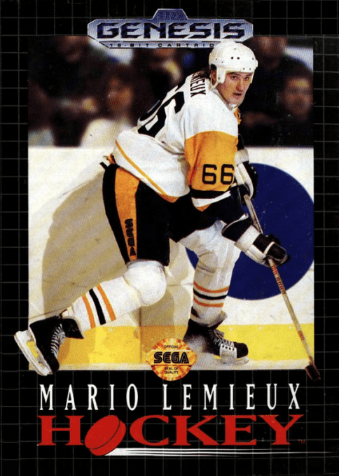 Mario Lemieux Hockey box art