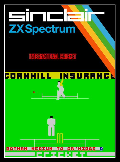 International Cricket — box-2D (SS)