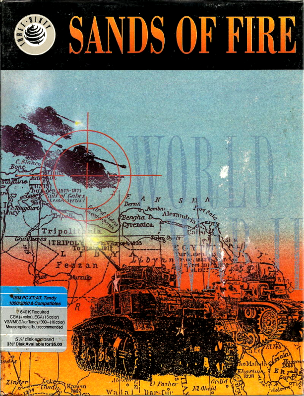 Sands Of Fire box art