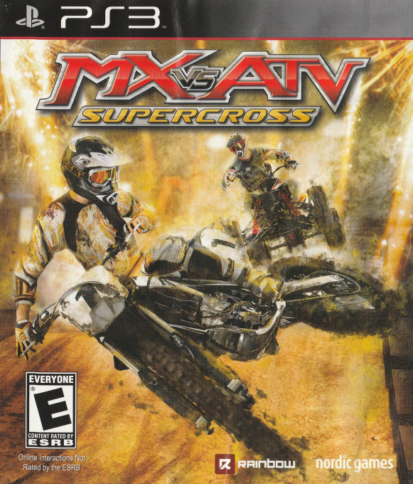 MX vs. ATV Supercross box art