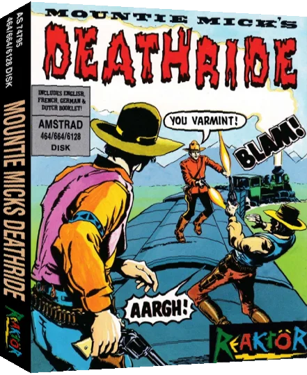 Mountie Mick's Death Ride — box-3D (EU)
