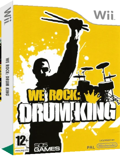 We Rock - Drum King — box-3D (EU)
