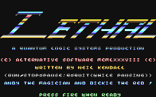 Lethal — sstitle (WOR)