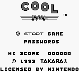 Cool Ball — sstitle (WOR)