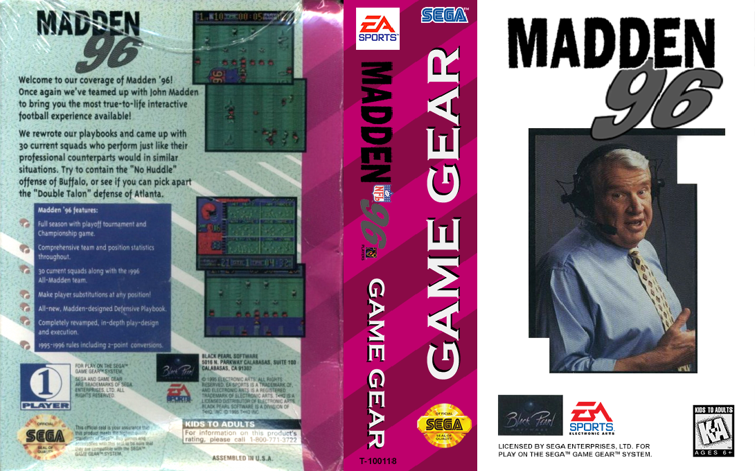Madden 96 — box-texture (US)