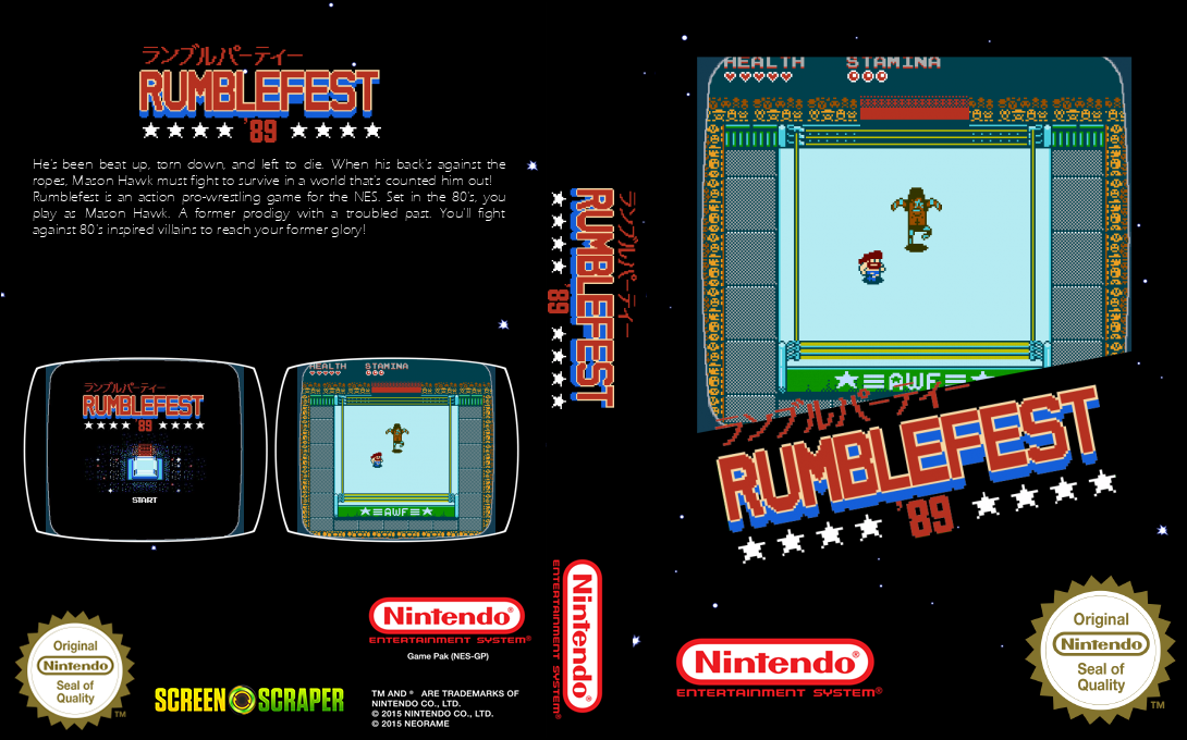 Rumblefest '89 — box-texture (SS)