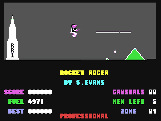 Rocket Roger — ss (WOR)