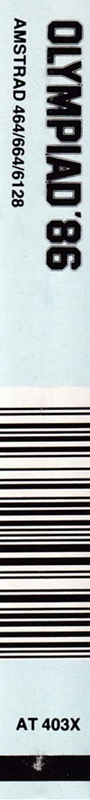 Olympiad '86 — box-2D-side (EU)
