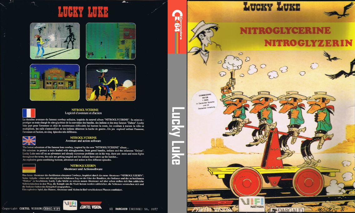 Lucky Luke — box-texture (EU)