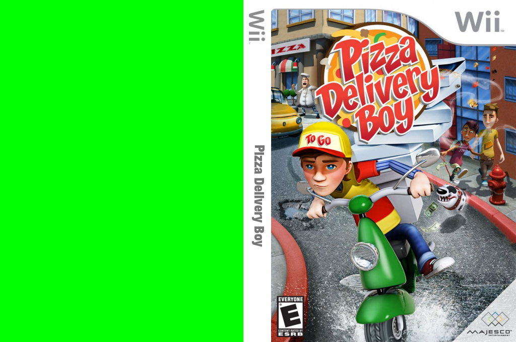 Pizza Delivery Boy — box-texture (US)