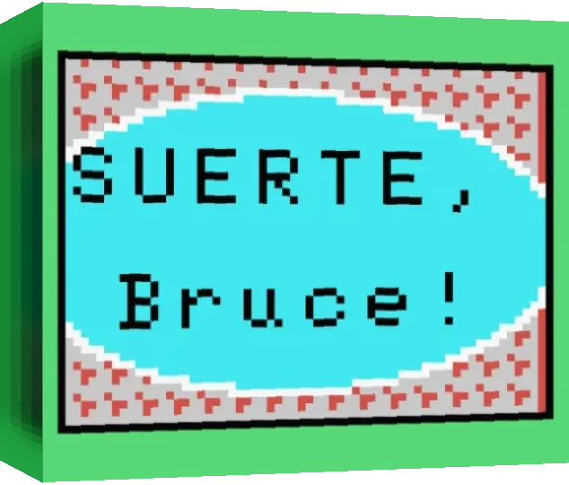 Suerte, Bruce! — box-3D (WOR)