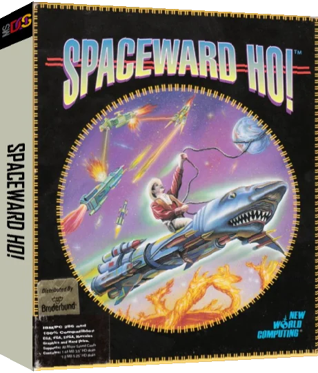 Spaceward Ho! — box-3D (US)