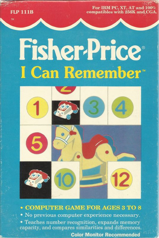 Fisher-price - I Can Remember box art