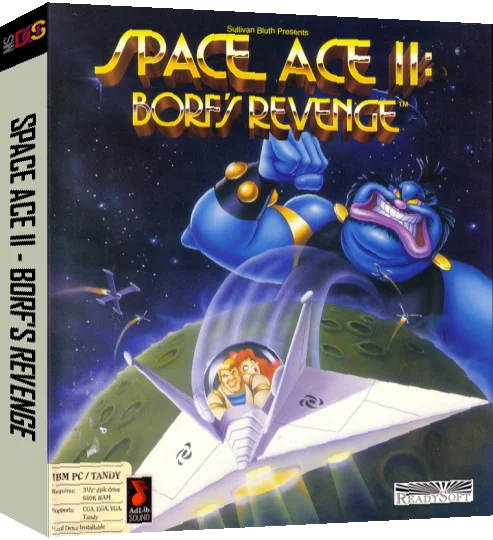 Space Ace 2 - Borf's Revenge — box-3D (US)