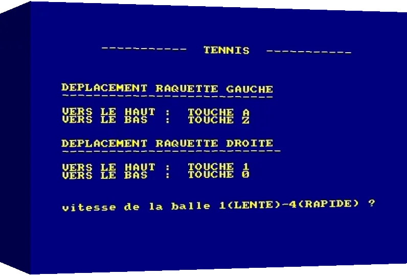 Tennis — box-3D (WOR)