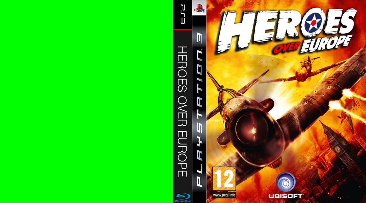 Heroes over Europe — box-texture (EU)