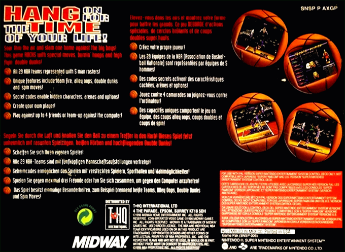 Nba Hangtime — box-2D-back (EU)