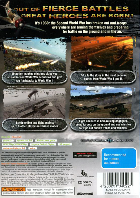 Air Conflicts - Secret Wars — box-2D-back (EU)