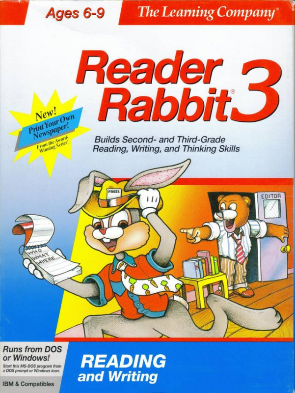 Reader Rabbit 3 box art