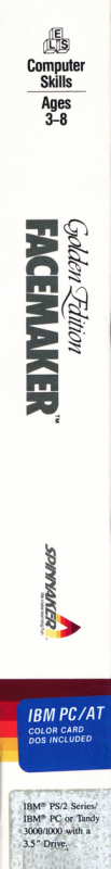 FaceMaker - Golden Edition — box-2D-side (US)
